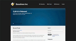 Desktop Screenshot of baselinesinc.com